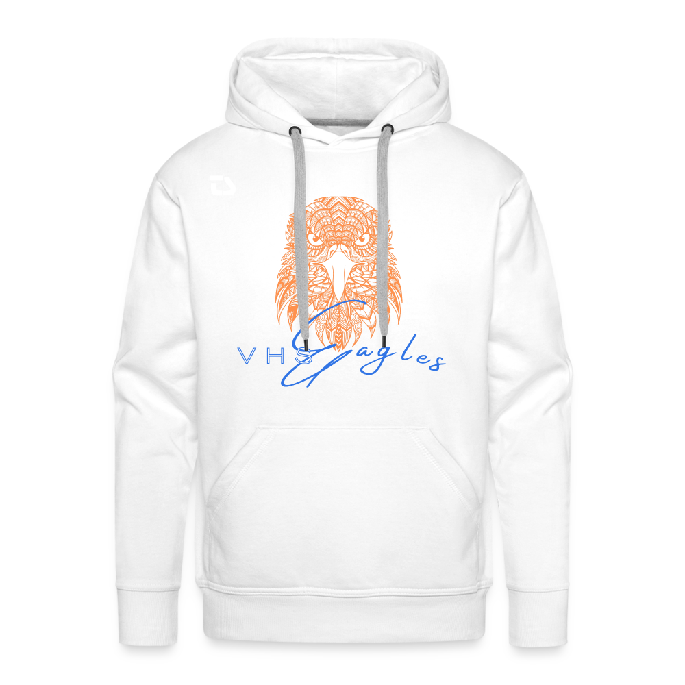 VHS Eagles "Head On" Men’s Premium Hoodie - white