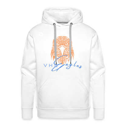 VHS Eagles "Head On" Men’s Premium Hoodie - white