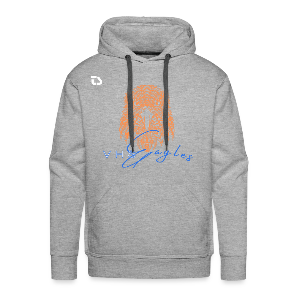 VHS Eagles "Head On" Men’s Premium Hoodie - heather grey