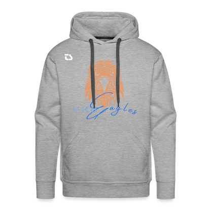 VHS Eagles "Head On" Men’s Premium Hoodie - heather grey