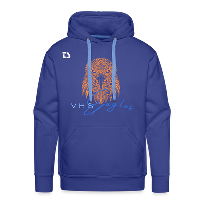 VHS Eagles "Head On" Men’s Premium Hoodie - royal blue