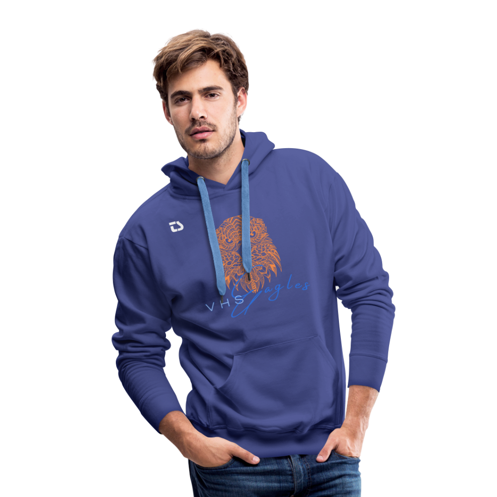 VHS Eagles "Head On" Men’s Premium Hoodie - royal blue