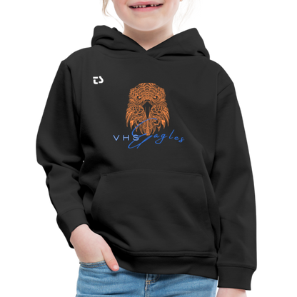 Kids‘ VHS Eagles "Head On" Premium Hoodie - black