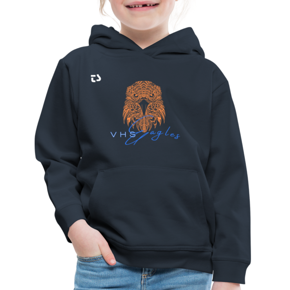 Kids‘ VHS Eagles "Head On" Premium Hoodie - navy