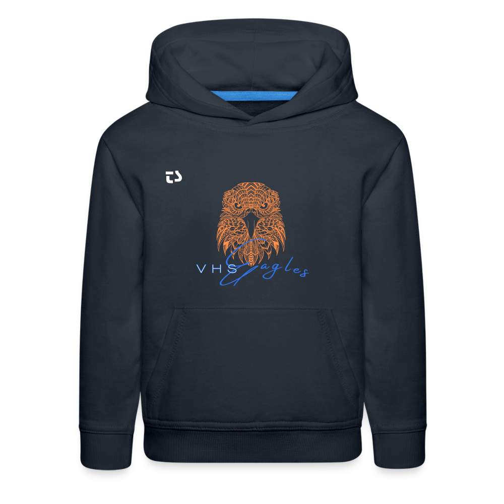 Kids‘ VHS Eagles "Head On" Premium Hoodie - navy