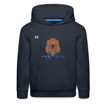 Kids‘ VHS Eagles "Head On" Premium Hoodie - navy