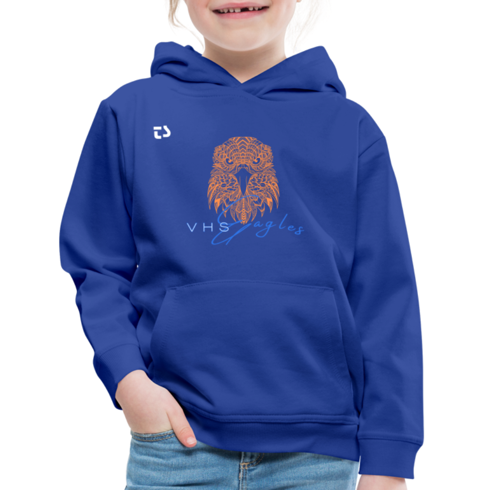 Kids‘ VHS Eagles "Head On" Premium Hoodie - royal blue