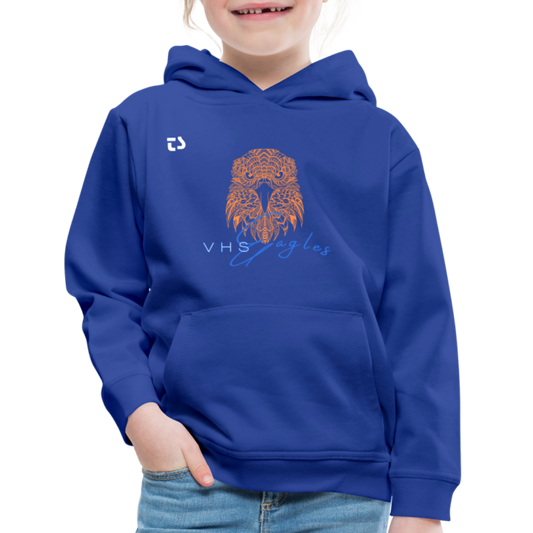 Kids‘ VHS Eagles "Head On" Premium Hoodie - royal blue