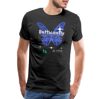 Men’s Premium Butticanfly TShirt - black