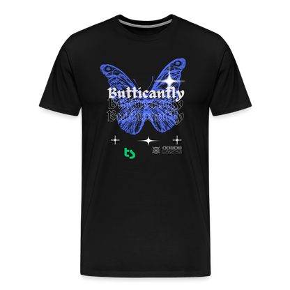 Men’s Premium Butticanfly TShirt - black