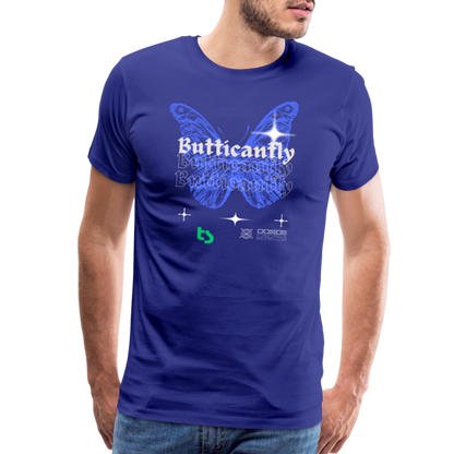 Men’s Premium Butticanfly TShirt - royal blue