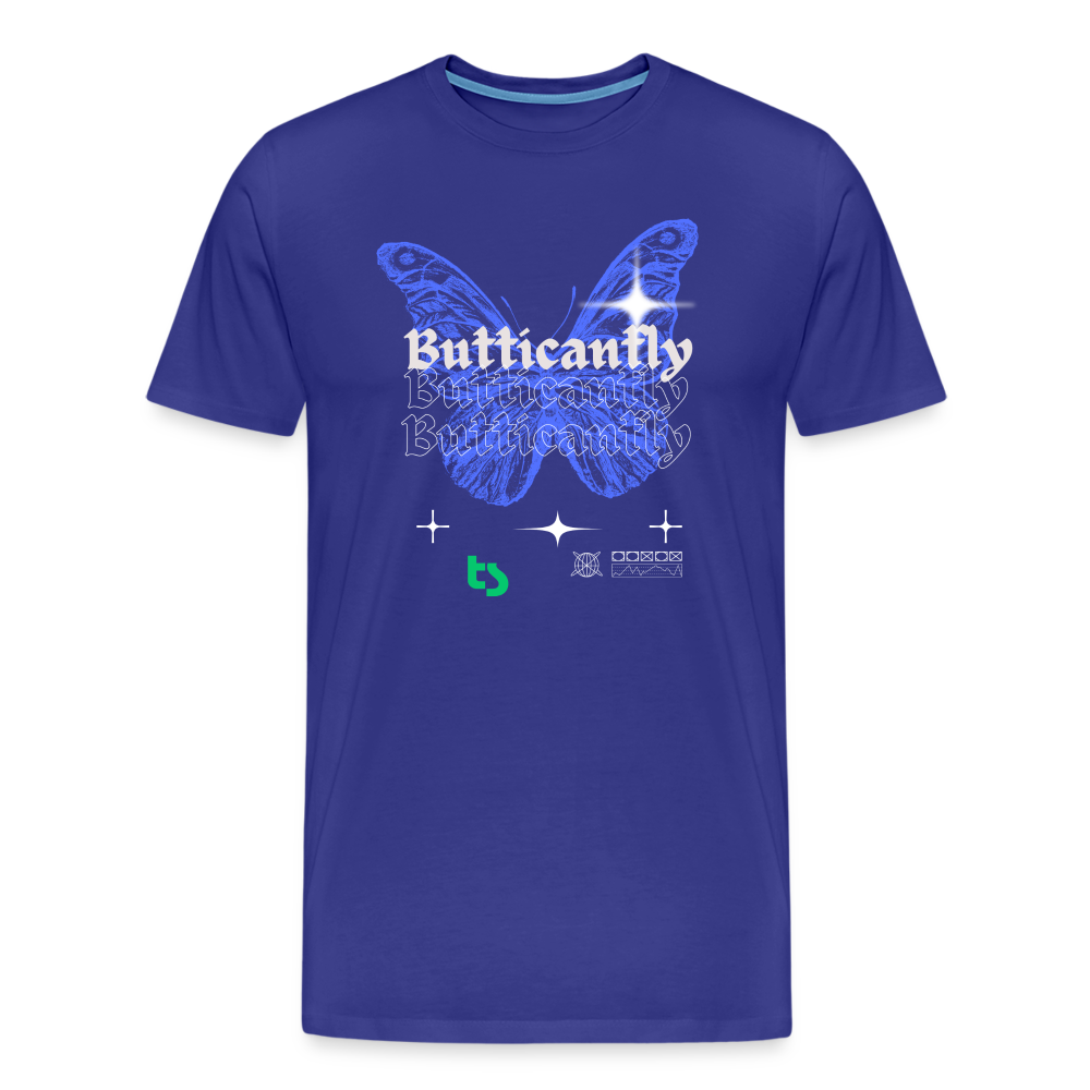 Men’s Premium Butticanfly TShirt - royal blue