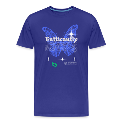 Men’s Premium Butticanfly TShirt - royal blue