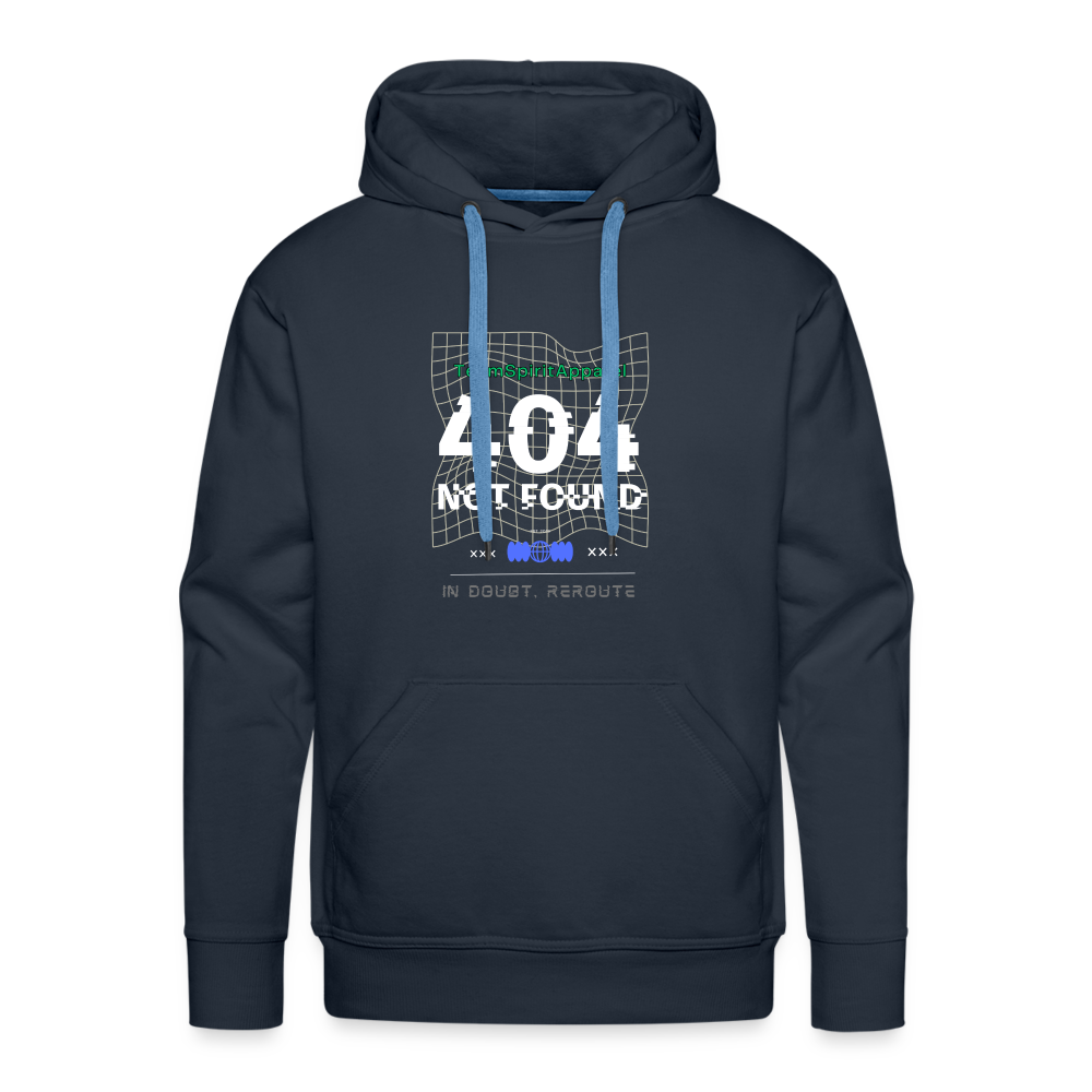 Team Spirit 404 Not Found Premium Hoodie - navy