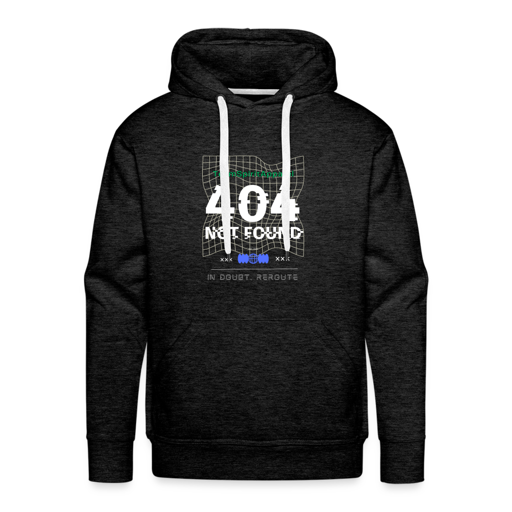 Team Spirit 404 Not Found Premium Hoodie - charcoal grey