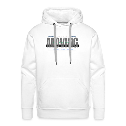 Team Spirit Apparel Moving Forward Premium Hoodie - white