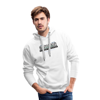 Team Spirit Apparel Moving Forward Premium Hoodie - white