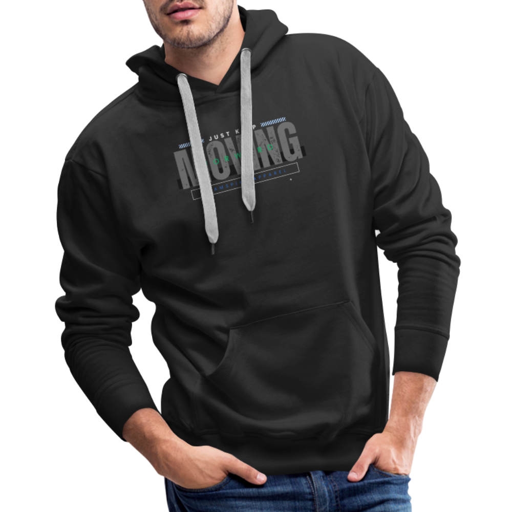 Team Spirit Apparel Moving Forward Premium Hoodie - black