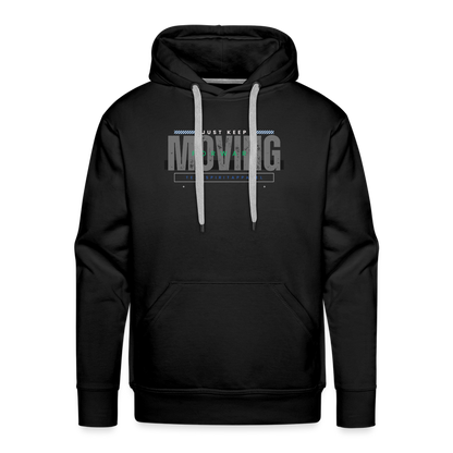 Team Spirit Apparel Moving Forward Premium Hoodie - black