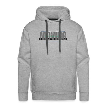 Team Spirit Apparel Moving Forward Premium Hoodie - heather grey