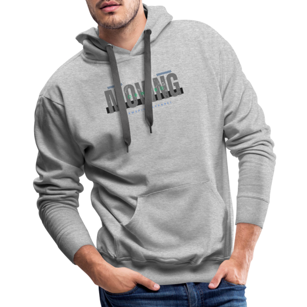 Team Spirit Apparel Moving Forward Premium Hoodie - heather grey