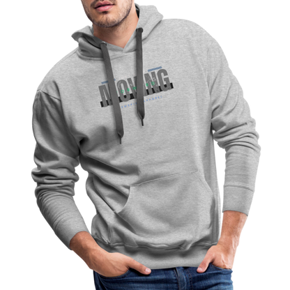 Team Spirit Apparel Moving Forward Premium Hoodie - heather grey