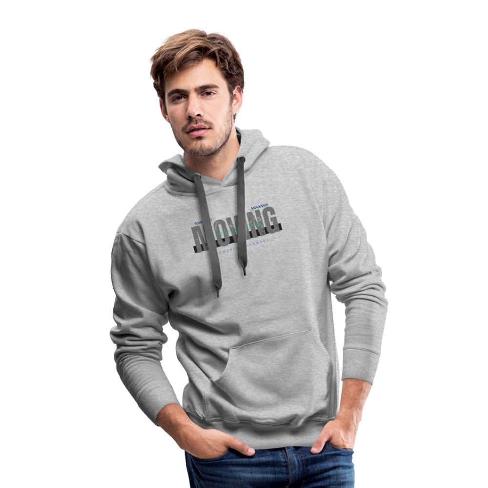 Team Spirit Apparel Moving Forward Premium Hoodie - heather grey