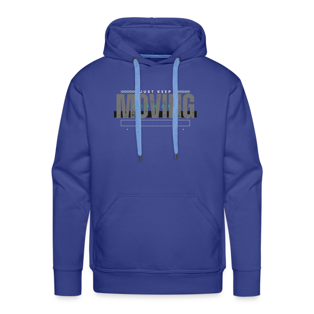 Team Spirit Apparel Moving Forward Premium Hoodie - royal blue