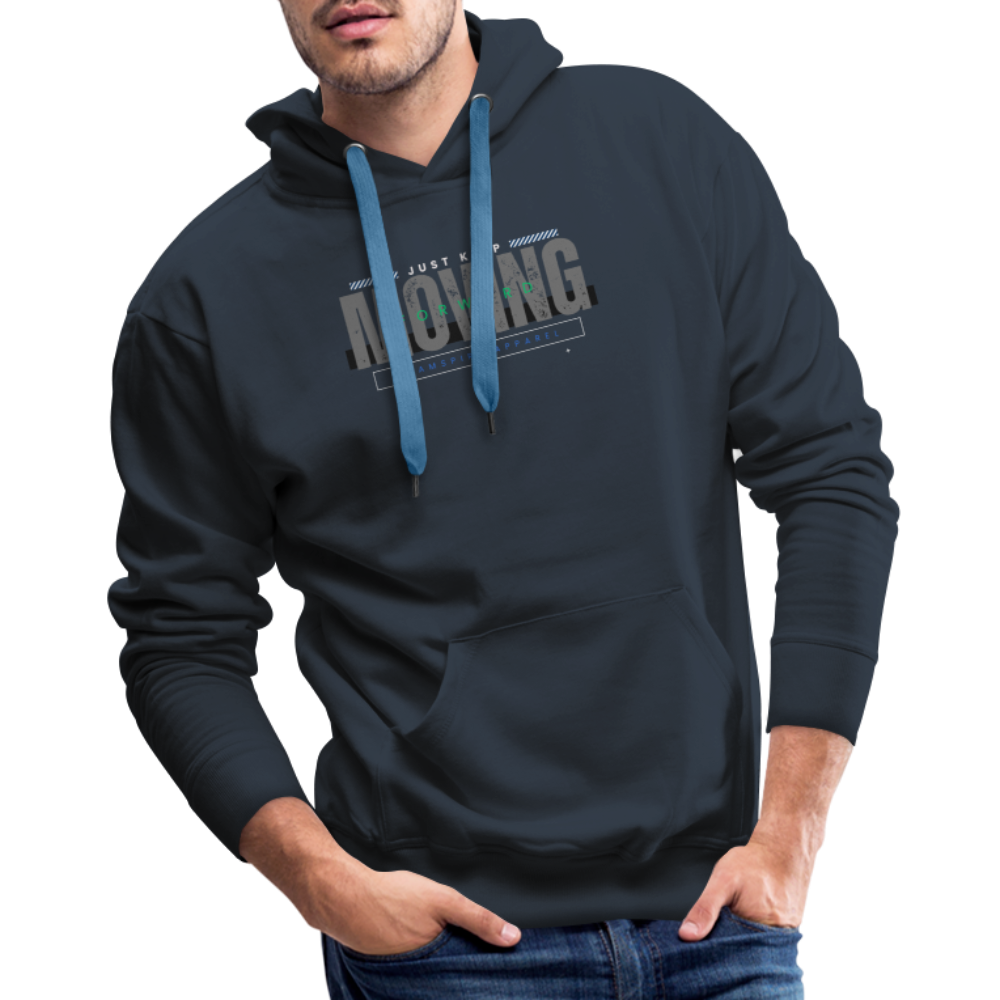 Team Spirit Apparel Moving Forward Premium Hoodie - navy