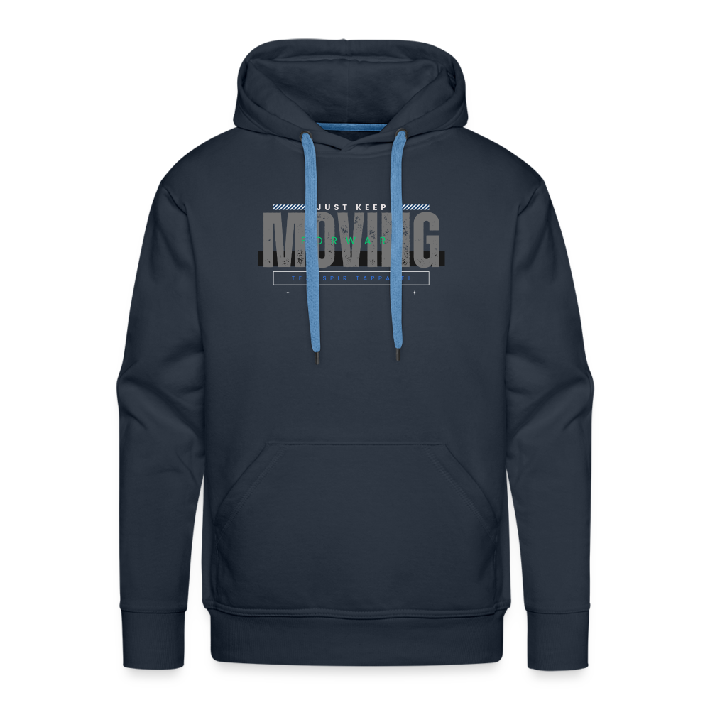 Team Spirit Apparel Moving Forward Premium Hoodie - navy