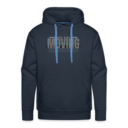 Team Spirit Apparel Moving Forward Premium Hoodie - navy