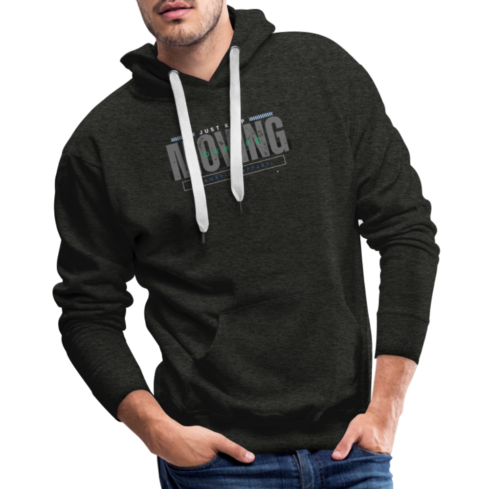 Team Spirit Apparel Moving Forward Premium Hoodie - charcoal grey