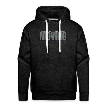 Team Spirit Apparel Moving Forward Premium Hoodie - charcoal grey