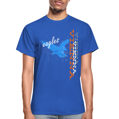 Vienna Eagles Ultra Cotton Adullt T-Shirt - royal blue