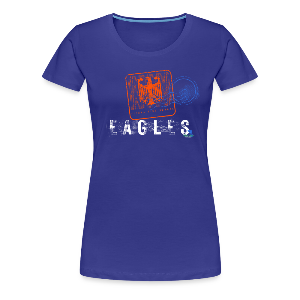 Vienna Eagles Vintage Stamped Women’s Premium T-Shirt - royal blue