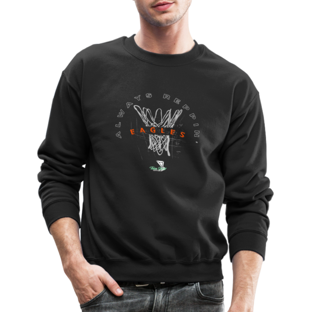 Vienna High School Always Reppin’ Basketball Crewneck Sweatshirt - black