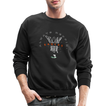 Vienna High School Always Reppin’ Basketball Crewneck Sweatshirt - black