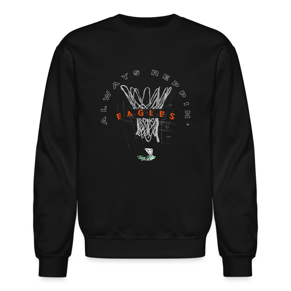 Vienna High School Always Reppin’ Basketball Crewneck Sweatshirt - black