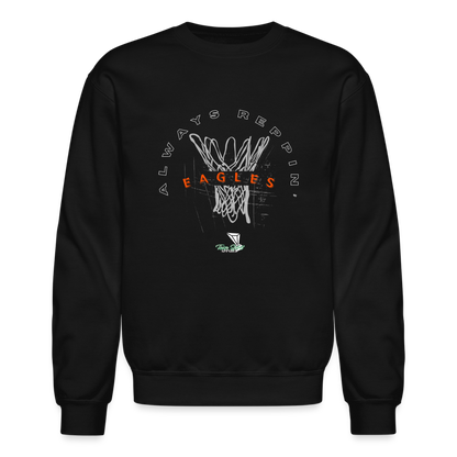 Vienna High School Always Reppin’ Basketball Crewneck Sweatshirt - black