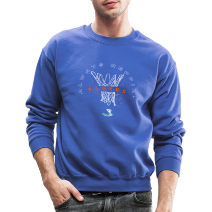 Vienna High School Always Reppin’ Basketball Crewneck Sweatshirt - royal blue