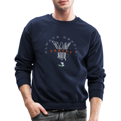 Vienna High School Always Reppin’ Basketball Crewneck Sweatshirt - navy