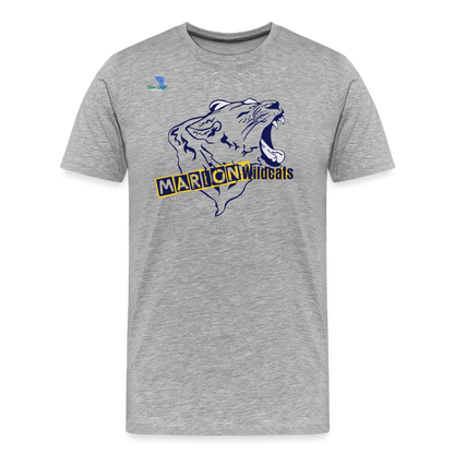 Marion Wildcats Unisex Premium Organic T-Shirt - heather gray