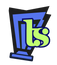 Logo with stylized text 'ts' in green and blue on a white background