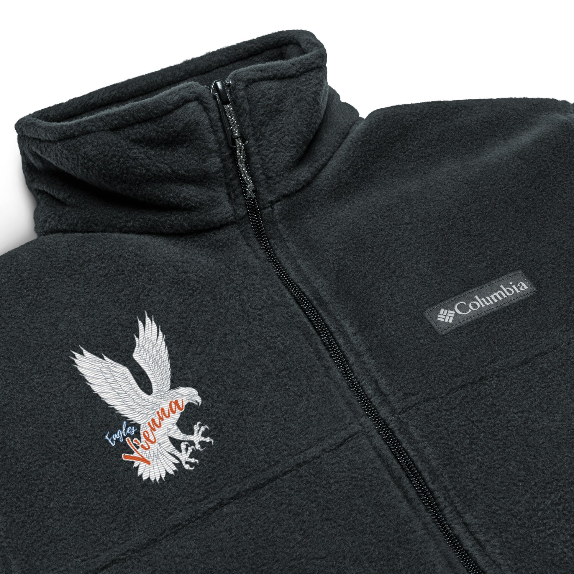 Vienna High School Eagles Soar Unisex Columbia fleece jacket - Team Spirit Apparel 