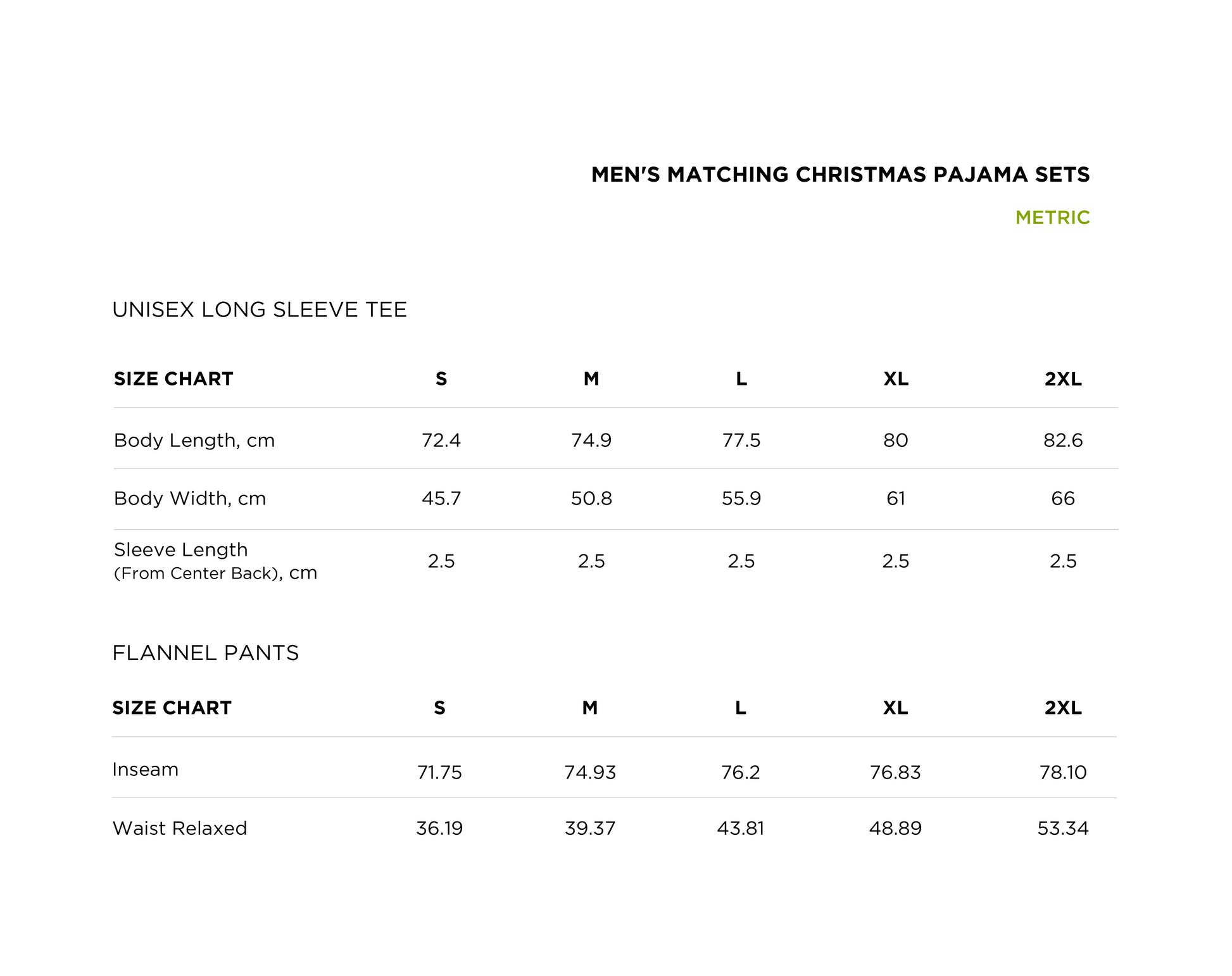 size_chart_metric