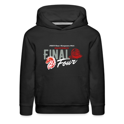 New Simpson Hill 2023 "Final Four" Kids‘ Premium Hoodie - black