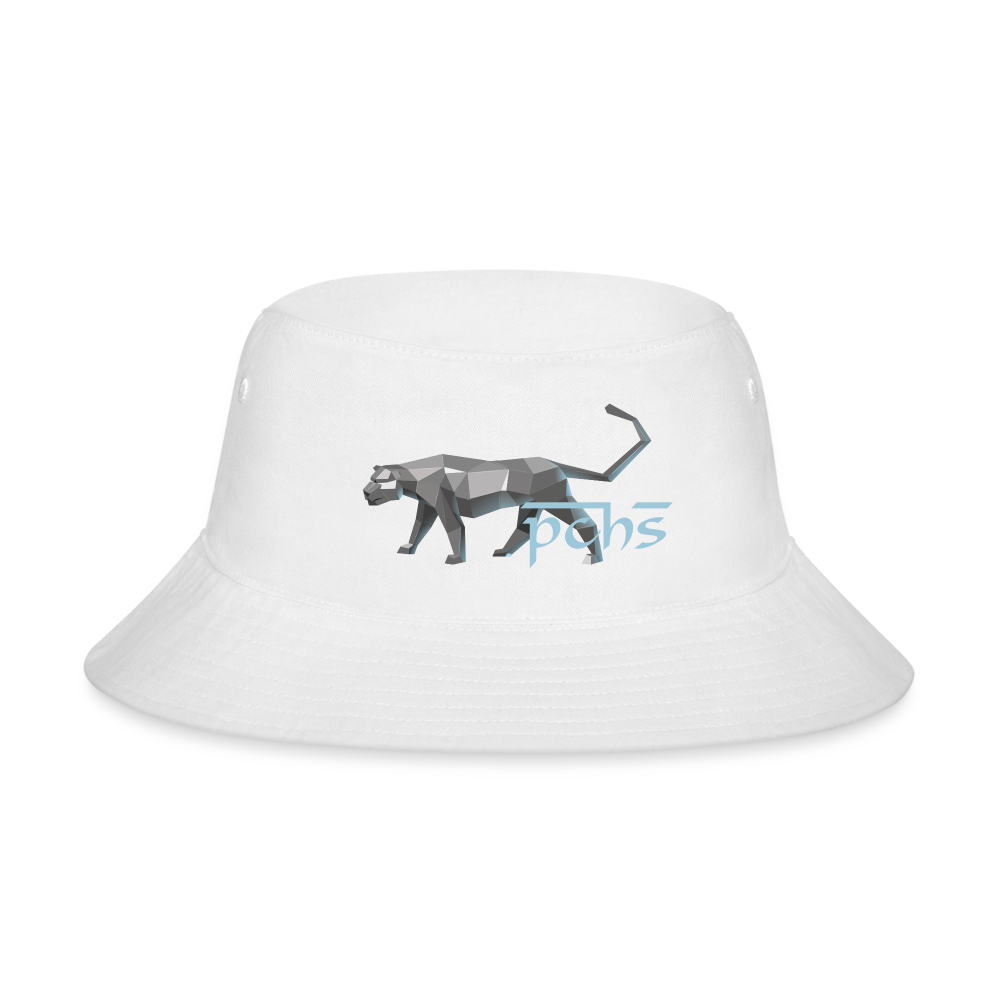 NEW PCHS Panthers Bucket Hat - white