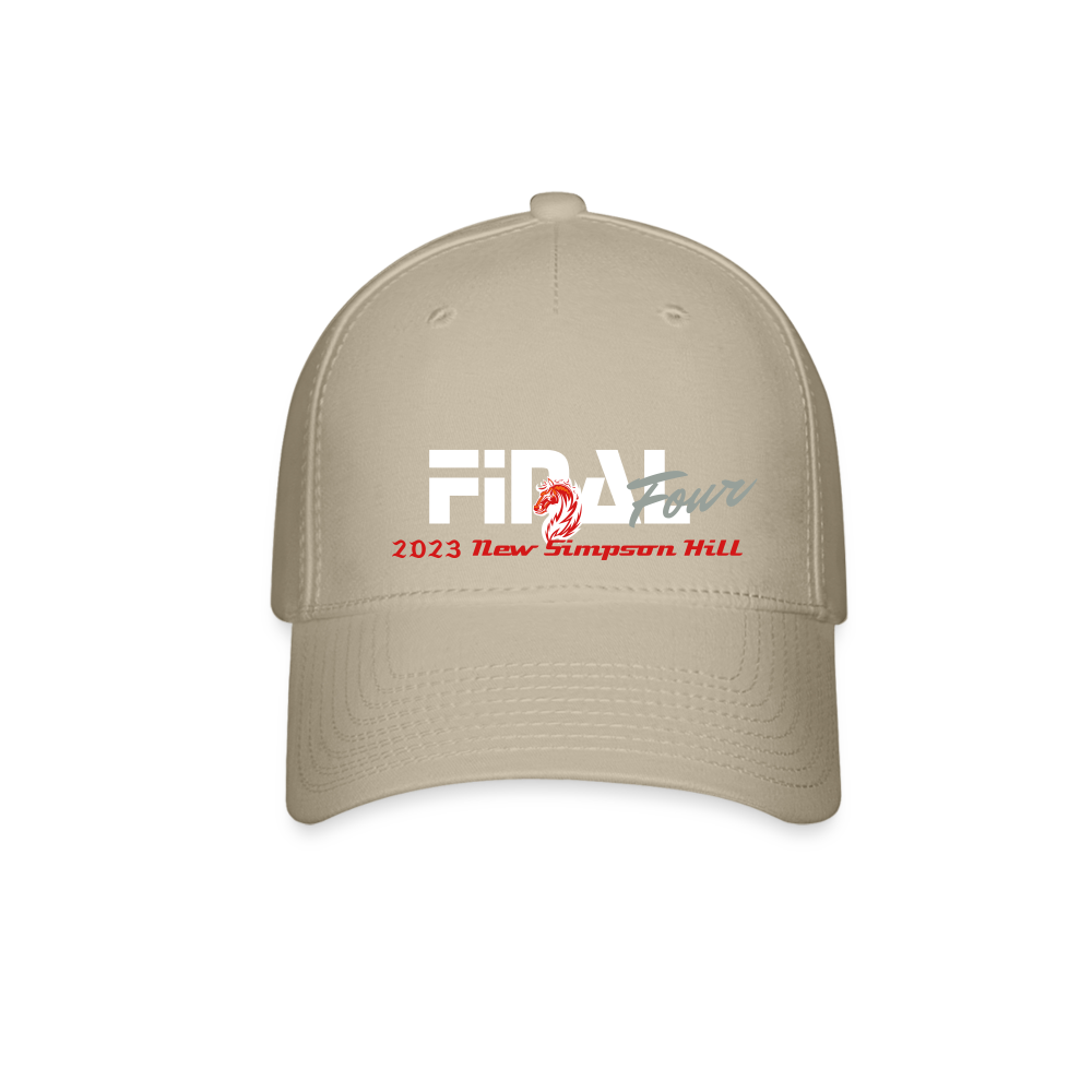 New Simpson Hill Final Four Baseball Cap - khaki