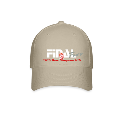 New Simpson Hill Final Four Baseball Cap - khaki