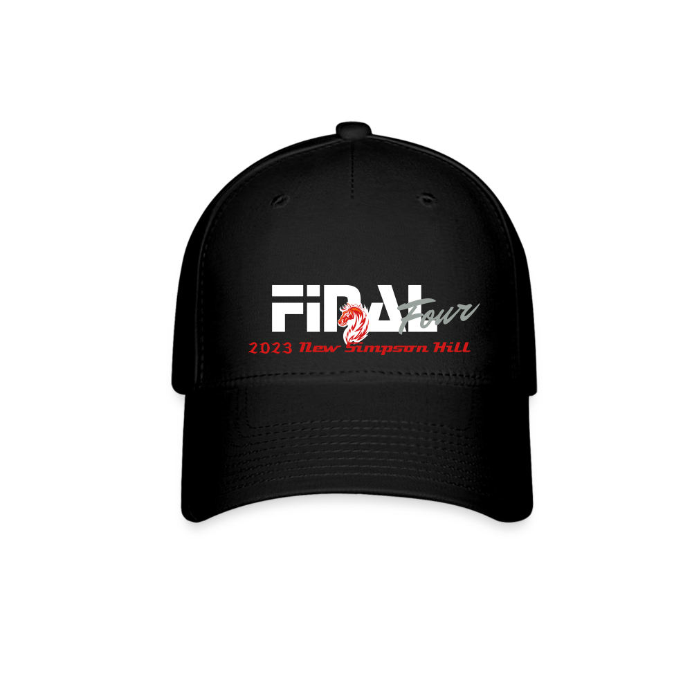 New Simpson Hill Final Four Baseball Cap - black